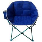Mowicamp Balcony Comfort Elyafli Mavi Kamp Sandalyesi