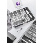 Mowo Home Çift Taraflı Uzayabilen Pratik Çekmece İçi Kaşıklık Organizer