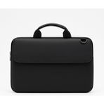 Moxe Collection Macbook air 13" (M3) Noirflex Laptop ve Evrak Çantası - 16,5" - Siyah