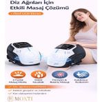 Moxti Diz Masaj Aleti Titreşimli Kızılötesi Isıtmalı Sıcak Diz Eklemi Fizyoterapi Menisküs - Beyaz