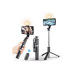 Moxti Led Işıklı Selfie Çubuğu Bluetooth Kumandalı Kablosuz Tripot Selfie Monopod Selfie Stick