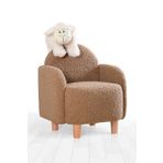 Moylo Teddy Çocuk Koltuğu Kahve