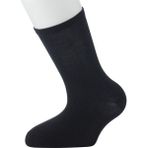 Moyra Socks 4'lü Dikişsiz Erkek Çocuk Soket Çorap - 4 - 5 Yaş - Siyah