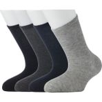 Moyra Socks 4'lü Dikişsiz Erkek Çocuk Soket Çorap - 8 - 9 Yaş - Renkli