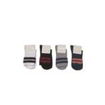 Moyra Socks Moyra Socks 6 Adet Çizgili Soket Çorap Çok Renkli 36-39