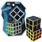 Moyu 3x3 & 2x2 Fiber Karbon Küp Set Zeka Küpü Akıl Küpü Rübik Küp