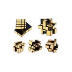 Moyu 3x3x3 Mirror Zeka Küpü Sihirli Zeka Küpü Gold Edition