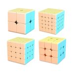 Moyu Macarons 2x2 & 3x3 & 4x4 & 5x5 Zeka Küpü Set MF9306