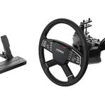 MOZA R5 Trucking Bundle - 5.5Nm Direct Drive Simülatör Seti - 400mm TSW Truck Direksiyon + SR-P Lite Pedallar - PC Profesyonel Tır/Kamyon Simülasyon Paketi