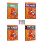Mozaik Müfredat 8.Sınıf Tüm Dersler (4 Kitap)Soru Bankası Seti+Dokunmatik Kalem