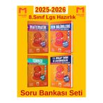 Mozaik Yayınları 2025-2026 Müfredat 8.Sınıf Tüm Dersler (M-T-F-İ) Soru Bankası Seti+Tablet Kalemi