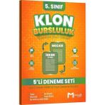 Mozaik Yayınları 5. Sınıf Klon 5'li Deneme Seti Türkçe Kitap ile Sınav Bilgisi İçin Hazırlık