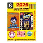 Mozaik Yayınları 8.Sınıf 1.Dönem Soru Kampı+Ünlüler LGS 8.Sınıf ilk Dönem 10 Deneme