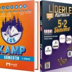 Mozaik Yayınları 8. Sınıf Lgs Kamp Sömestır 1. Dönem Ve Liderler 1.Dönem 5+2 Deneme Seti 2 Kitap