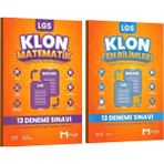 Mozaik Yayınları 8. Sınıf Lgs Matematik ve Fen Bilimleri 26'lı Klon Branş Deneme Seti 2 Kitap