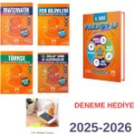 Mozaik Yayınları 8.sınıf Türkçe Matematik Fen Inkılap ve Paragraf Kurumsal Deneme ve Priz Telefon Tutucu Hediye