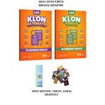 Mozaik Yayınları Mozaik 8. Sınıf Klon MATEMATİK -TÜRKÇE Branş Deneme Seti 2 KİTAP(TIRTIL A.+MİNİ D. )2025