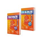 Mozaik Yayınları Mozaik LGS 8. Sınıf Matematik ve Fen Bilimleri 2'li Soru Bankası Kitap Seti