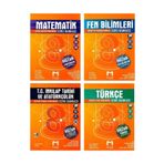 Mozaik Yayınları Sonsuz Enerji 8. Sınıf Matematik - Fen Bilimleri - Türkçe - Tc. Inkılap Tarihi Soru Bankası 4'lü Set