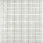 MozaiKristaL Mutfak, Banyo, Havuz, Sauna, Spa ve Tüm Yüzeyler Için 25X25 Beyaz Cam Mozaik - Mozaik ölçüleri: 25x25 mm - File Karo ölçüsü: 31,5x31,5 cm