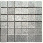 MozaiKristaL Mutfak Tezgah Alnı ve Iç Dekorasyon Için, 48X48 Mm, 30X30 Cm. Gümüş Kristal Mozaik. ( 1 Koli = 11 File Karo = 1 m2 Fiyatıdır ) - Cam ölçüleri: 48x48 mm. File Karo ölçüsü: 30x30cm.