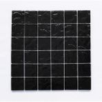 MozaiKristaL Mutfak Tezgah Arası, Banyo, Havuz, Sauna, Spa ve Yaşam Alanlarının Tüm Yüzeyleri Için Kaya Desenli Yüzeyli, 30X30 cm Fileli Siyah Kristal Cam Mozaik. ( 1 m2 fiyatıdır ) - Cam ölçüleri: 48x48x6 mm. File Karo ölçüsü: 30x30cm.