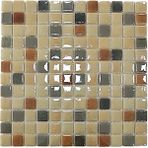 MozaiKristaL Tüm Yüzeyler Için 25X25MM. Krem-Kahve-Gri Mix. 31,5X31,5CM. Fileli Cam Mozaik. ( 1 M2 Lik Paket ) - Mozaik ölçüleri: 25x25mm. - File Karo ölçüsü: 31,5x31,5cm. - Renkli
