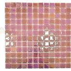 MozaiKristaL Tüm Yüzeyler Için 25X25MM. Sedefli Lila 31,5X31,5CM. Fileli Cam Mozaik. (10 File=1m2 Fiyatıdır) - Mozaik ölçüleri: 25x25mm. - File Karo ölçüsü: 31.5x31.5cm.