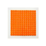 MozaiKristaL Yaşam Alanlarının Tüm Yüzeyleri Için 25x25mm. Turuncu Cam Mozaik. (5 FİLE KARO =0.5 M2 FİYATIDIR)