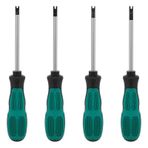 Mozeat Lens 4 adet U tipi tornavida M1.7 / M2.0 / M2.3 / M2.6 U çatal tipi mıknatıslı tornavida CRV çok fonksiyonlu el aleti kiti uçlar manyetik düz tornavida M tipi tornavida