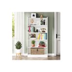 Mozide MDF White Library Kitaplık