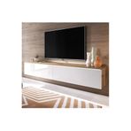 Mozide MDF White Oak TV Ünitesi