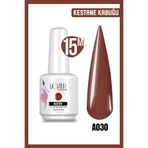 Mozıur A030 Kahverengi Uv Led Kalıcı 15 ml Oje
