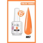 Mozıur A057 Turuncu Uv Led Kalıcı 15 ml Oje