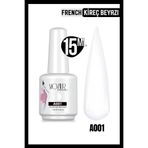 MOZIUR Kalıcı Oje Uv Led A001 KİREÇ BEYAZI (ANA RENK) 15ml