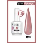 MOZIUR Kalıcı Oje UV LED A223 (ŞEFFAF SERİSİ) 15ml