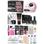 MOZIUR Protez Tırnak & Kalıcı Oje & Nail Art Seti (POLY JEL)
