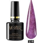 Mozıur Simli Seri Uv LED Kalıcı Oje 10ML - H103