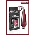Mozıur Simli Seri Uv LED Kalıcı Oje 10ML - H115