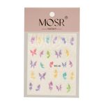 MOZIUR Tırnak Sticker Süs Mo-85 Kabartmalı (KENDİNDEN YAPIŞKANLI)