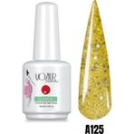 Mozıur Uv LED Kalıcı Oje 15 ml Simli Seri - A125