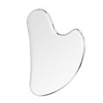 Mozziibazy Paslanmaz çelik Gua Sha yüz araçları kalp şeklinde Guasha yüz Metal Gua Sha sıkın cilt masajı Guasha güzellik aracı vücut gözler boyun