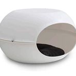 Mp Bergamo Luna Beyaz Kedi Evi 57*38*31cm