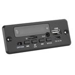 Mp3 Dekoder Kartı, Bluetooth Dijital Ekran Amplifikatörü FM Vericileri Ile Mp3 Dekoderi Oyuncu Modülü 2x3W Siyah Malzeme Amfisi MMC Hafıza Kartı Için Destek MMA KARTLARI USB