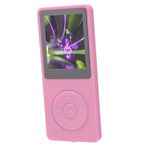 MP3 MP4 Çalar, Çoklu Formatlarda Kayıt Desteği 64GB Genişletilebilir Müzik Çalar Koşu Için FM Radyolu Elektronik Kitap (Pembe)
