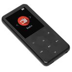 MP3 Müzik Çalar, 5.0 Dokunmatik Düğme 2.4 İnç TFT Ekran Gürültü Azaltma 16GB Günlük Hafıza Kartlı Taşınabilir Müzik Çalar (64GB Hafıza Kartı)