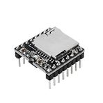 MP3-TF-16P Mini Mp3 Wav Wma Player Modülü Micro Sd 32G TF Kart Ses Müzik Çalma Kartı Uart Usb Haberleşme 24 Bit DAC 20 Kontrol Butonu