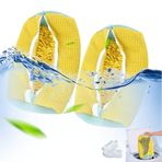MPXEAVG ayakkabı yıkama torbası, çamaşır filesi, ayakkabı yıkama torbası, çamaşır makinesi için, fermuarlı çamaşır torbası, tekrar kullanılabilir ayakkabı yıkama torbası, makinede yıkanabilir, çoğu (sarı)