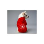 MPZ PETS Kedi ve Köpek Kıyafeti & Elbisesi Kırmızı Hoodie Örümcek XL