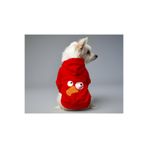 MPZ PETS Kedi ve Köpek Kıyafeti & Elbisesi Kırmızı Hoodie Vektör Kuş L